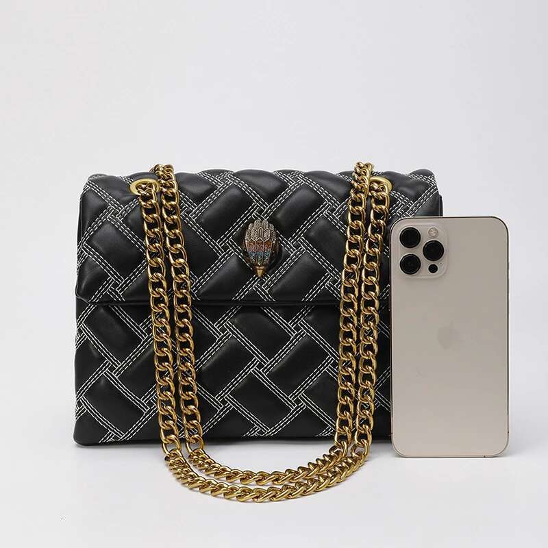2025 Latest Fashion Women's Square Shoulder Fashion Chain Bag Women's Designer Handbag Simple and Elegant Shoulder Bag