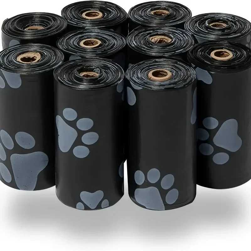 Thick Leak-Proof Dog Poop Bags for Outdoor Walks Polyethylene Material Animal Waste Disposal 300 Count 20 RollsXJ250104