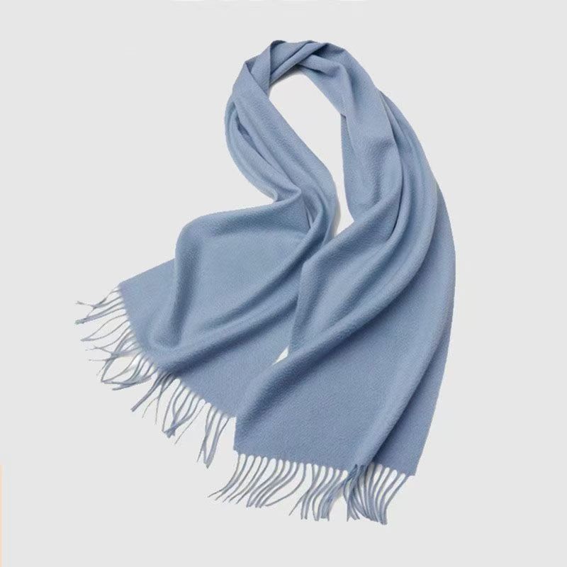 T067 new cashmere scarf for women, high-grade sense, autumn and winter, Korean style, plaid, thickened, student scarf, age-reducing, versatile