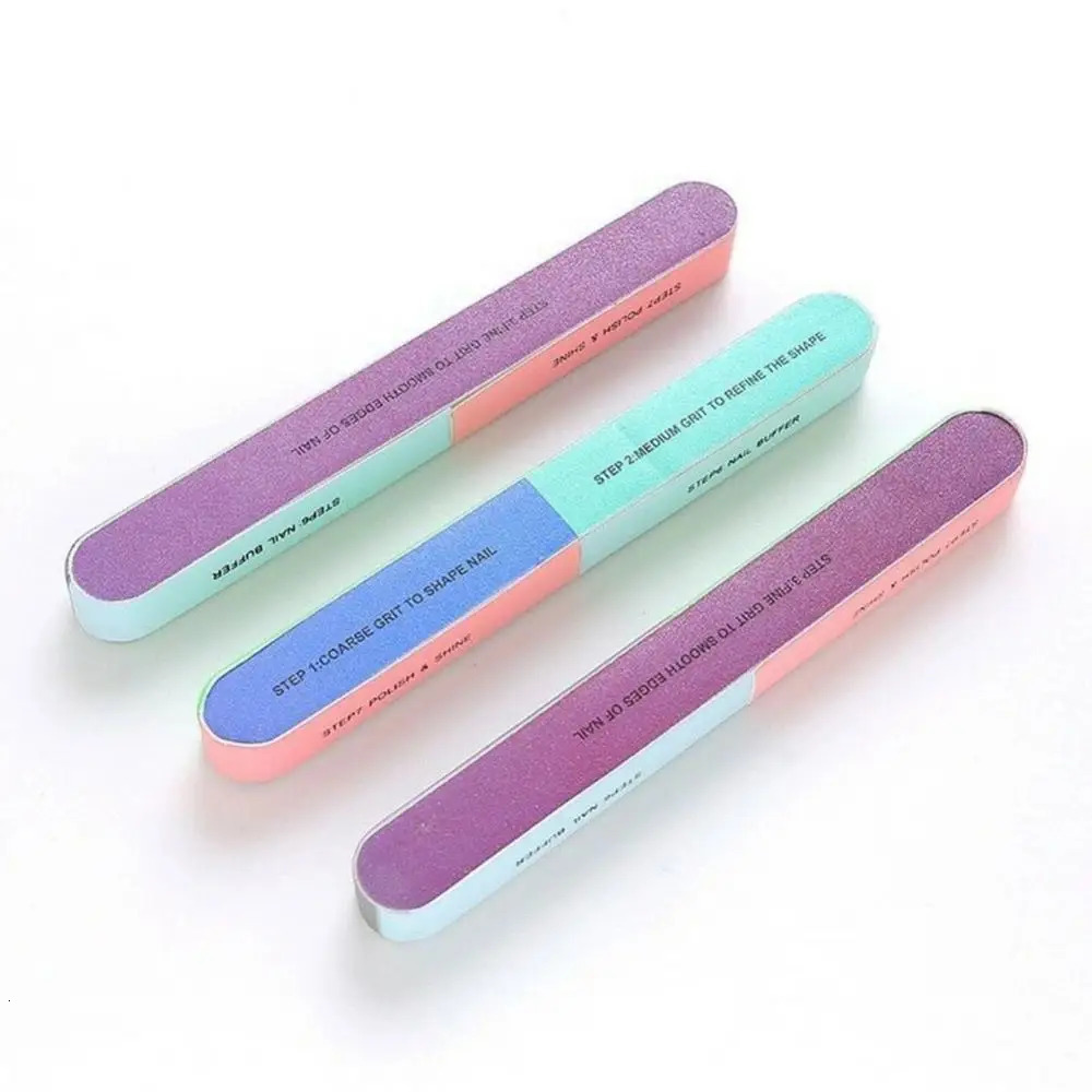 Nail polish buffer Art Sanding Files Buffer Block Manicure Pedicure Tools Sand Surface Sponge File 241230