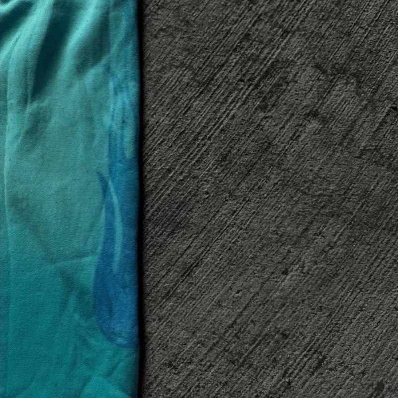 Y2K pocket printed sports pants with retro pattern patches cotton street wear double waist high waist pants mens fitness and casual pants 250103