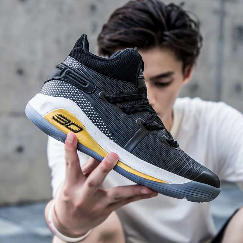 Basketball Sneakers Male Rebound Professional Combat Stu dents Anti-slip Shock Sports Shoes 2024 Summer New atos Mujer Fem ale