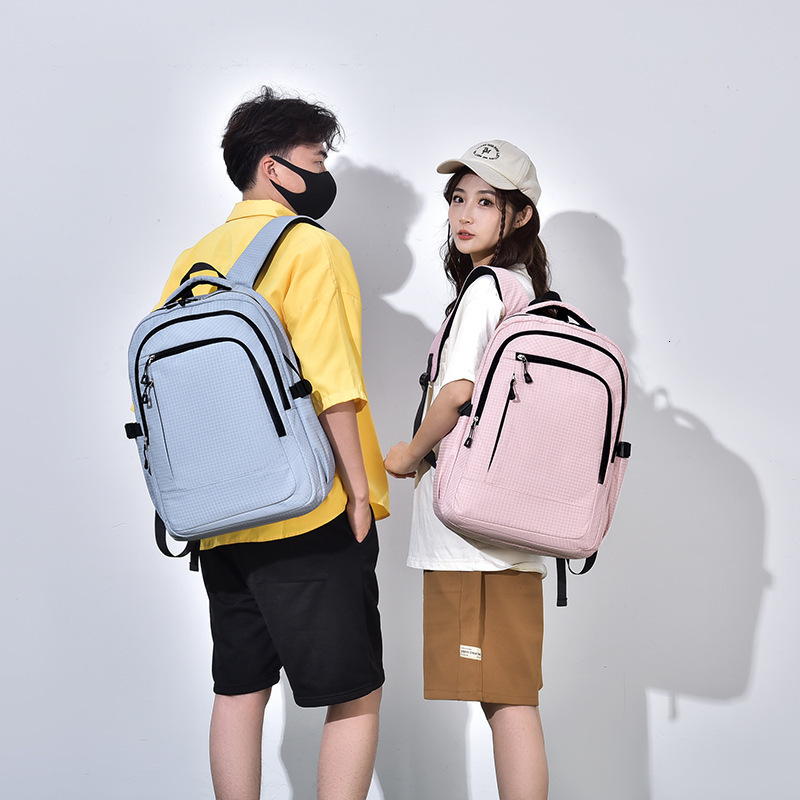 Korean Style Trendy Student Simple Business Lightweight, Simple, Large Capacity Backpack, Computer Bag
