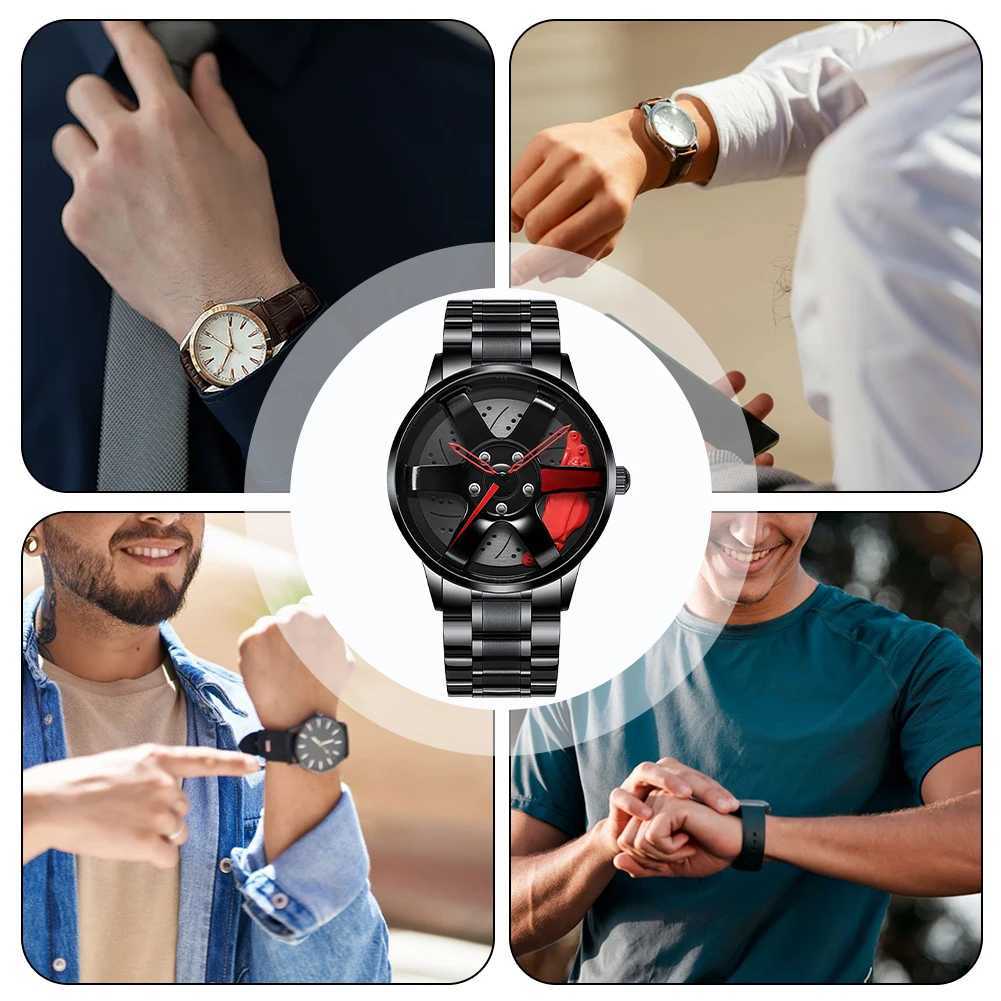 Mens Simple Luxury Multifunctional Busin Mens Clock Running Climbing Mens Fishing Sports Watch W250104
