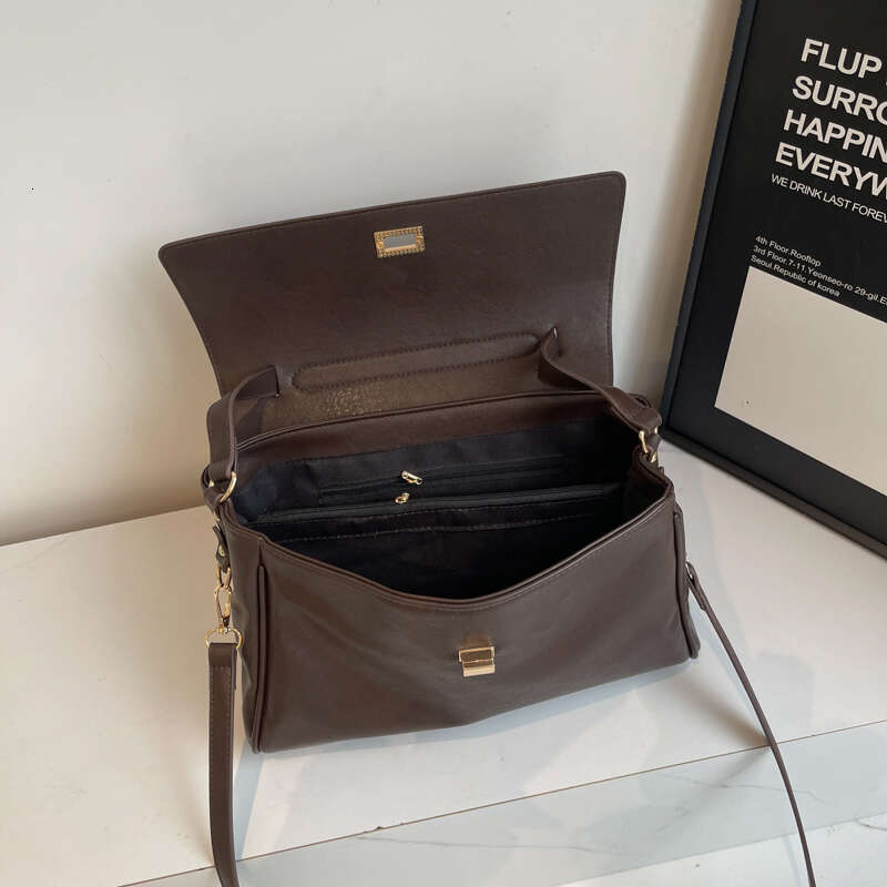 Fashionable versatile commuting handbag tote women's high-quality texture single-shoulder bag