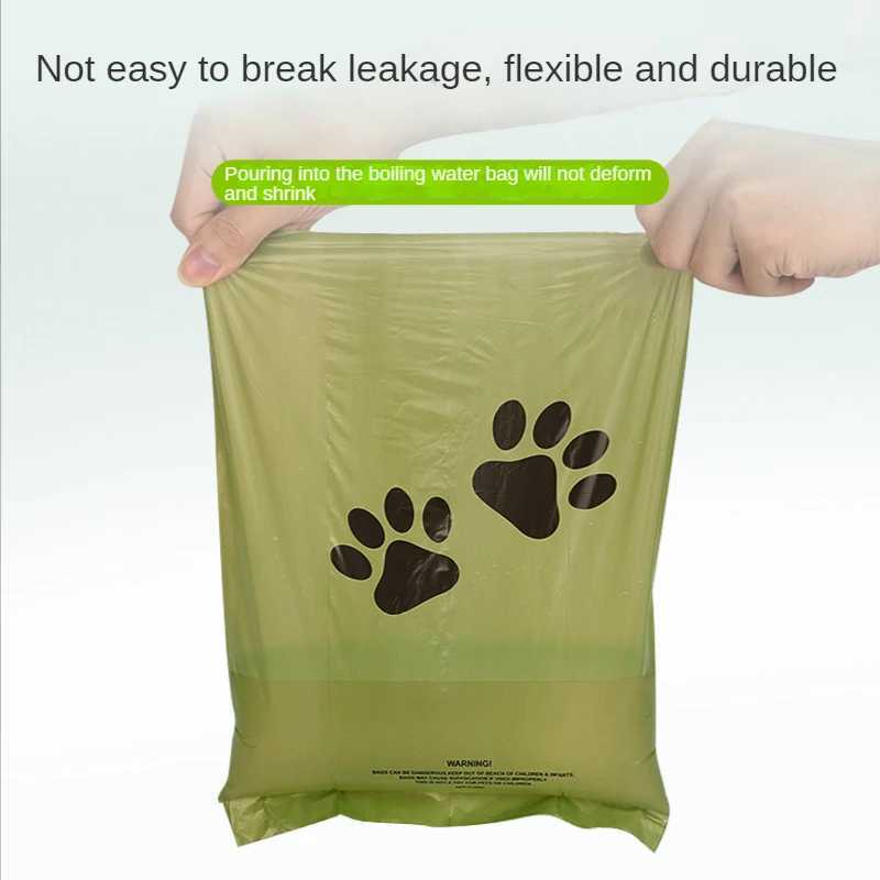 Dog Poop Bags Leak Proof Extra Thick Waste Bag Refill Rolls 13x9 Inch Dogs Lavender Scented Doggie Plant Based PE Doggy Cat PetXJ250104