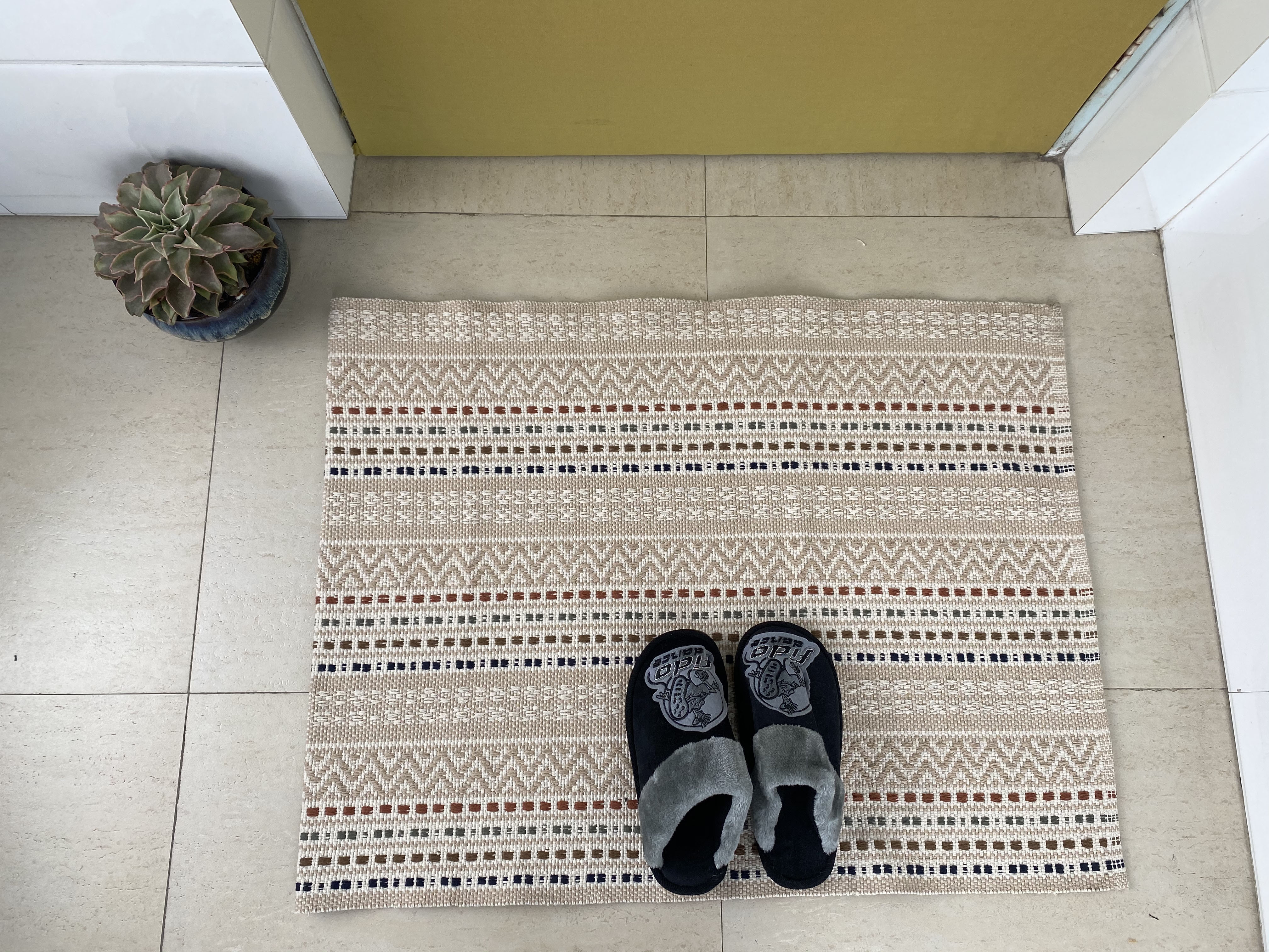 Versatile Chic Cotton Rugs Artisanal Craftsmanship with Longevity for Contemporary Rooms