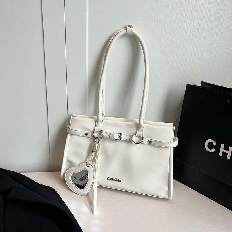 New Fashion Design Shoulder Bag Women s Cute Handbag and Wallet New Women s Crossbody Bag with Mirror Pendant bag