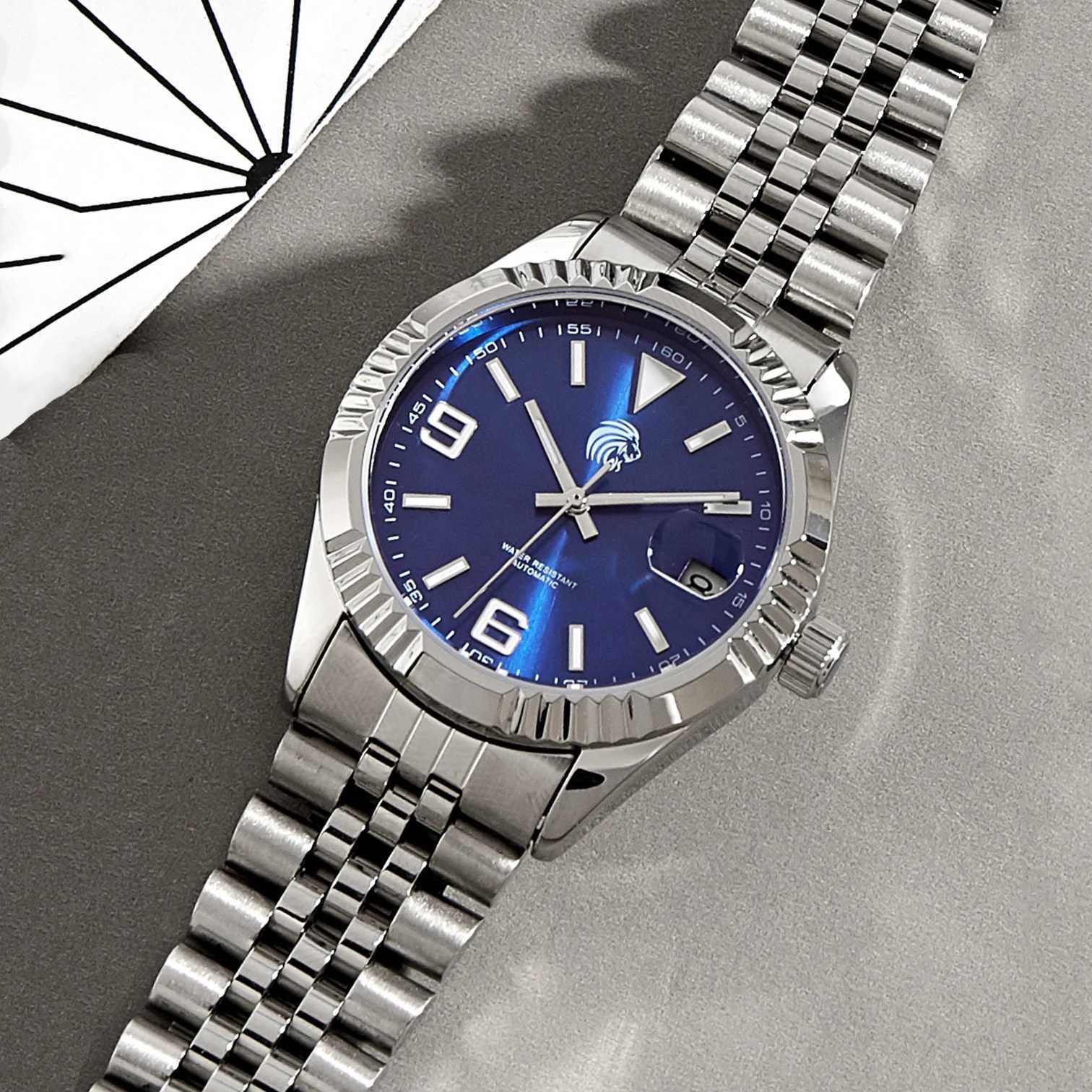 Mechanical Womens Steel Bracelet Womens Automatic Watch Waterproof La Clock W250104