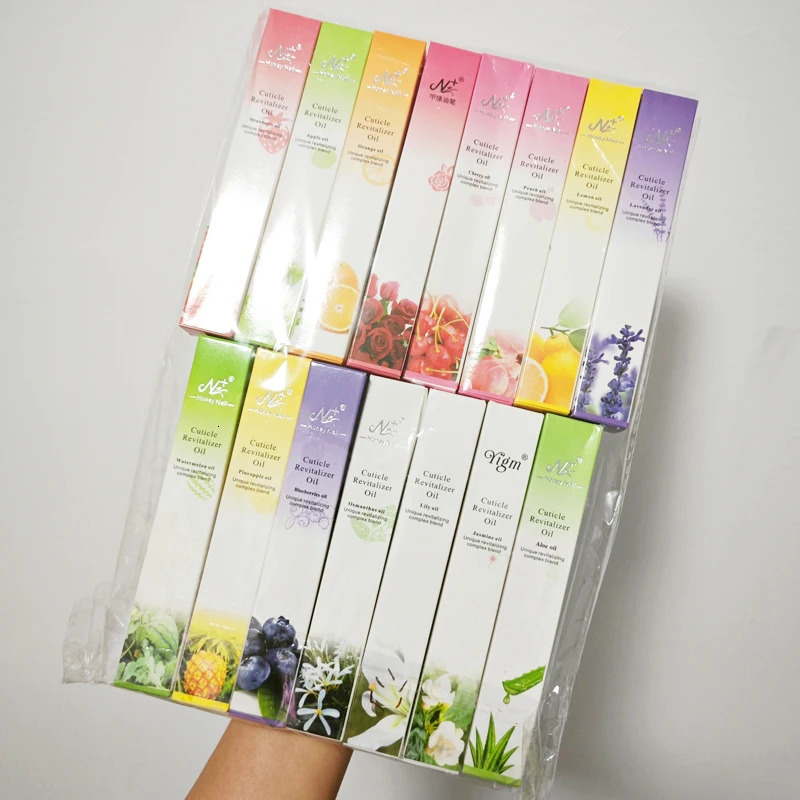 3015PCS Cuticle Oil Pen Nail Revitalizer Nutrition 15 Smells Treatment Soften Nourish Manicure Care Product Set 241230