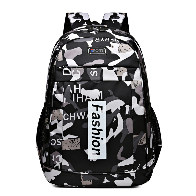 New high-capacity Oxford camouflage student leisure travel business outdoor backpack