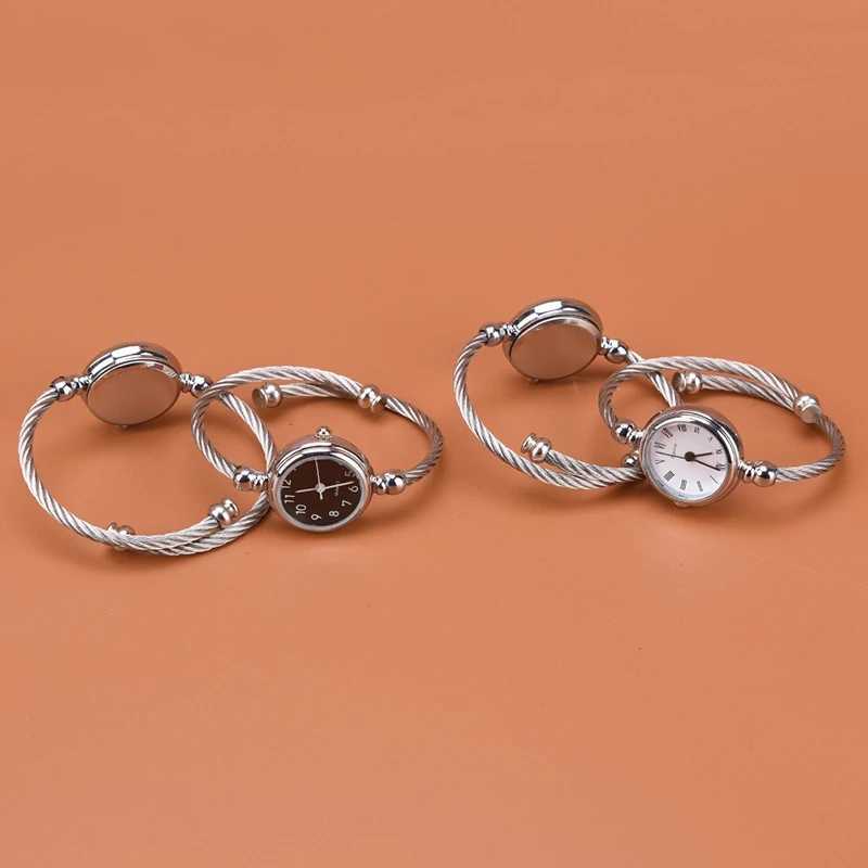 1 silver bracelet womens fashion bracelet quartz student W250104