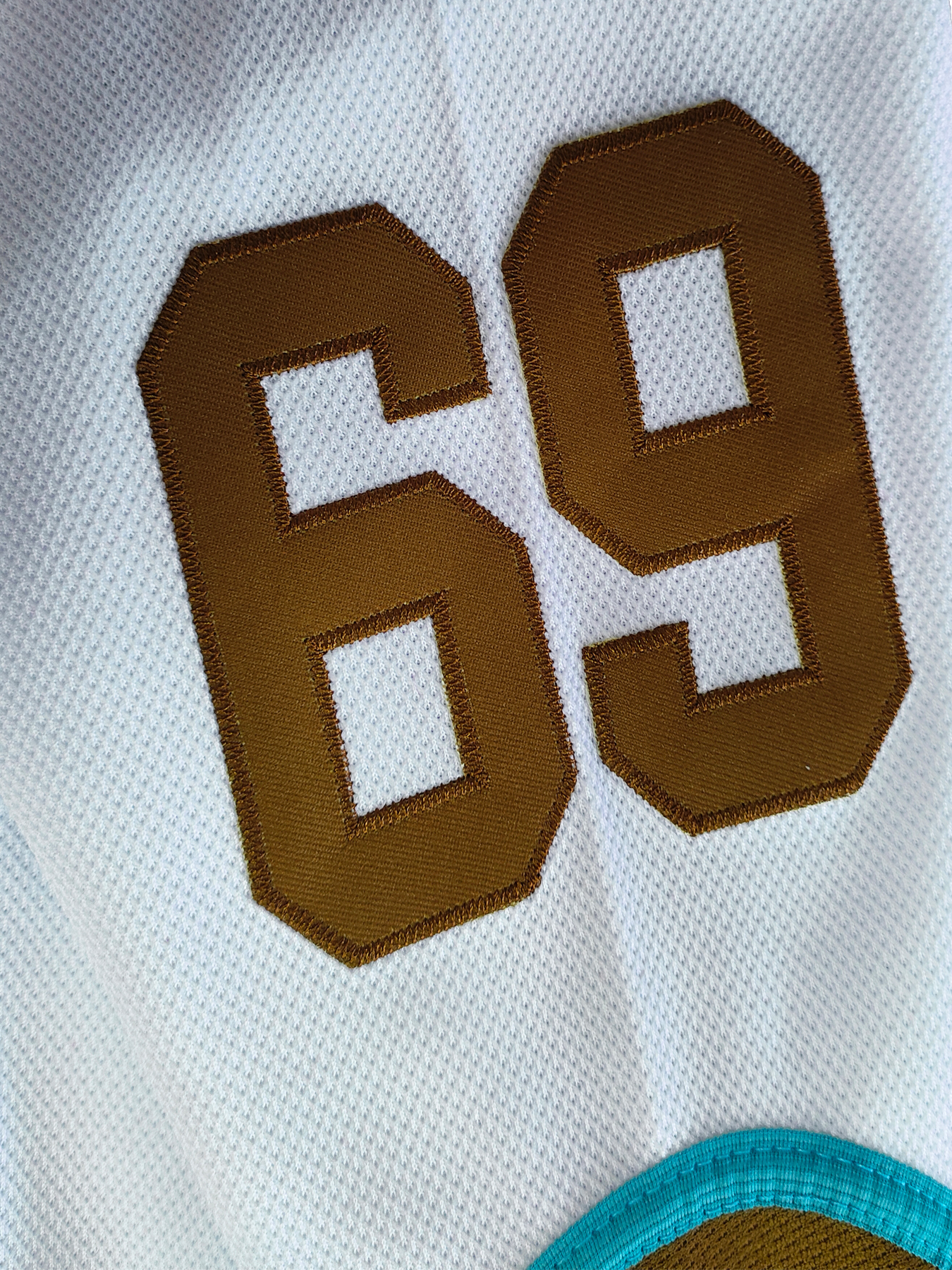 #69 Shoresy White Sudbury Blueberry Hockey Stitched Name And Number Jeresy for Daily Casual&Sports Wear