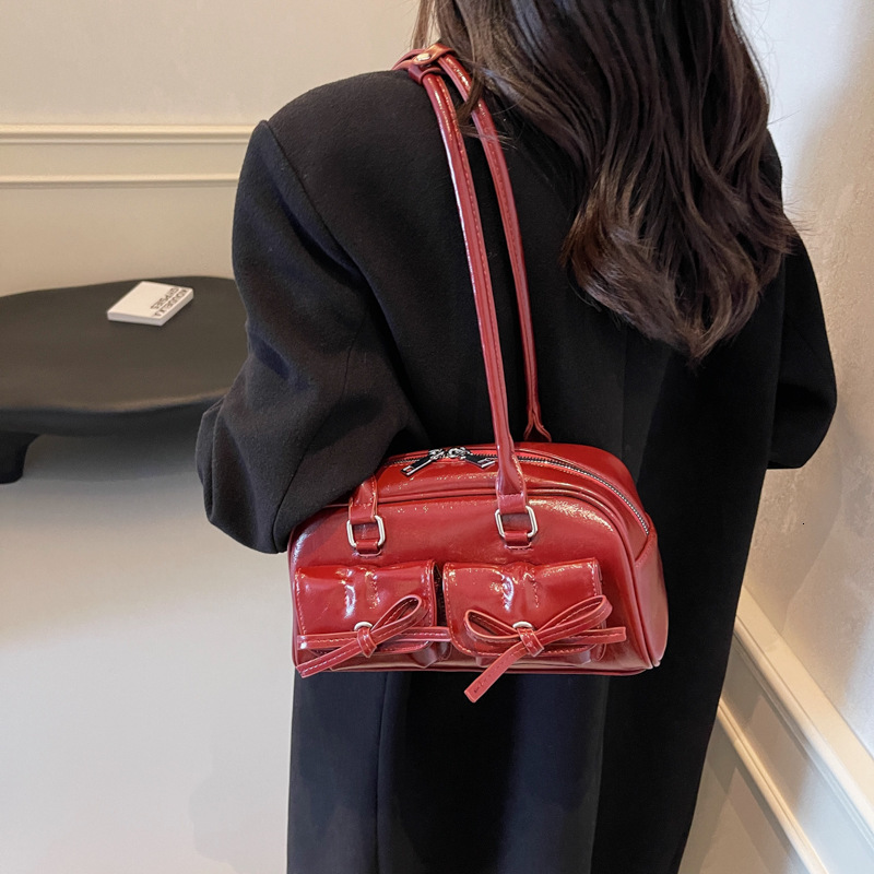 Underarm Multi Pocket For Women 2024 New Korean Version Trendy Fashionable Travel Bag, Niche And Simple Casual Shoulder Bag