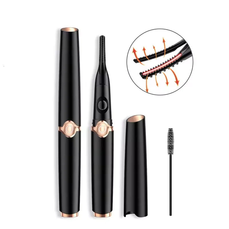 Perfect Heated Eyelash Curler Clip Type Heating Electric Perm Eyelash Curler Eyelash Curling Tool Eye Makeup brush 241226
