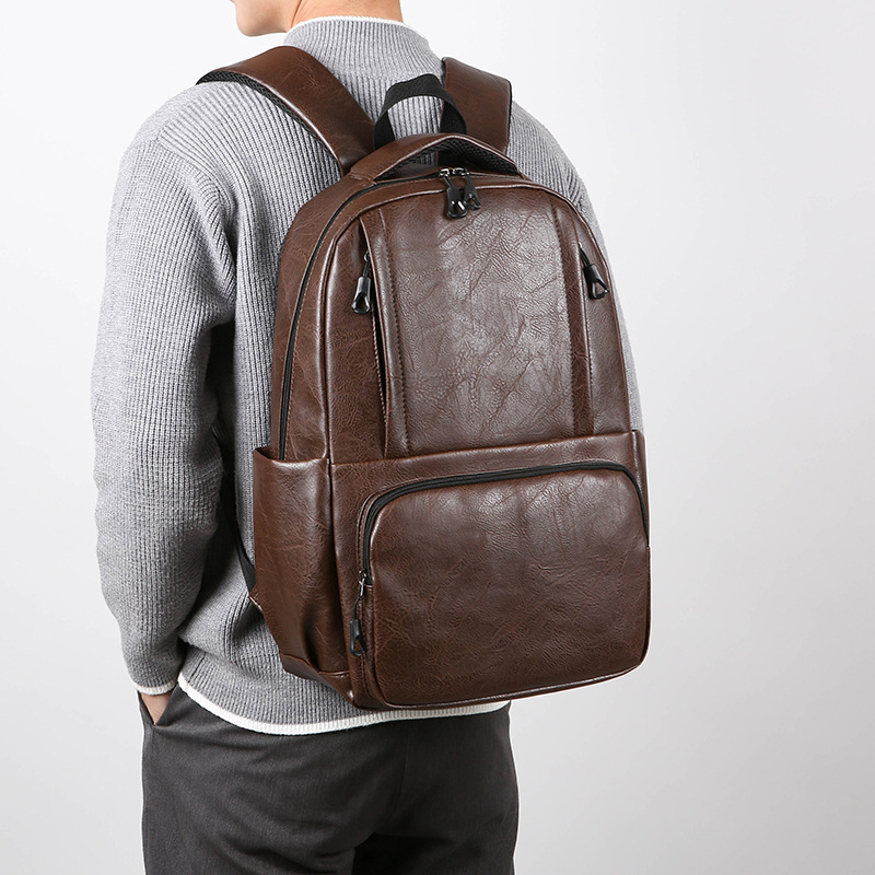 Backpack Men's Multifunctional Large Capacity Business Commuting 14 Inch Laptop Backpack Computer Bag