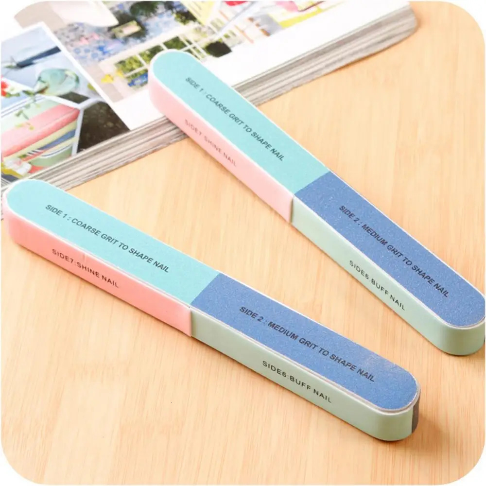 Nail polish buffer Art Sanding Files Buffer Block Manicure Pedicure Tools Sand Surface Sponge File 241230