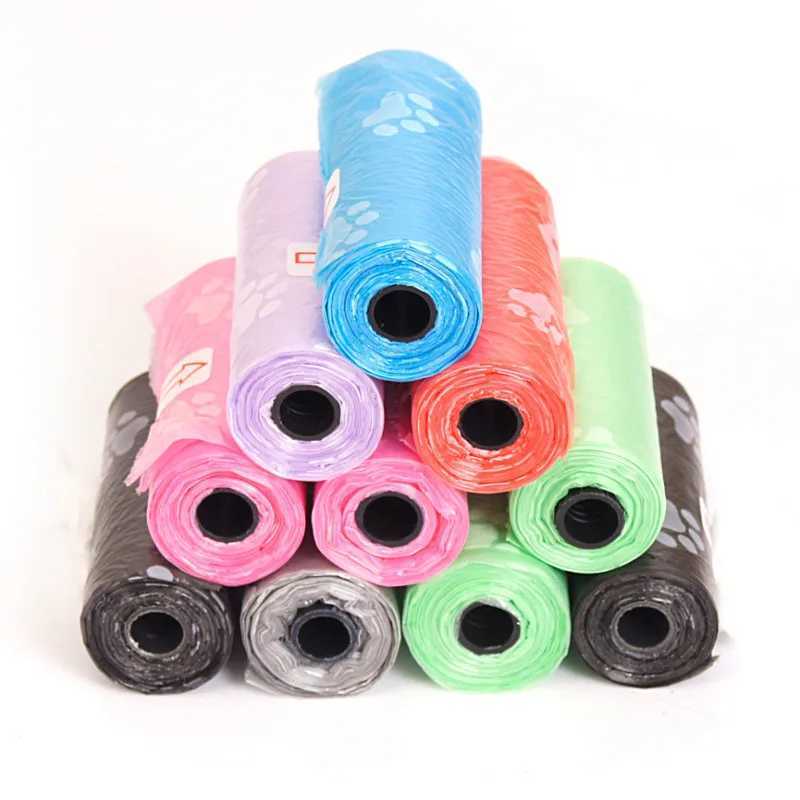 Dog Poop Bag for Dog Pets Waste Garbage Bags Carrier Biodegradable Clean-up Bag Waste Pick Up Pets Products for DogsXJ250104