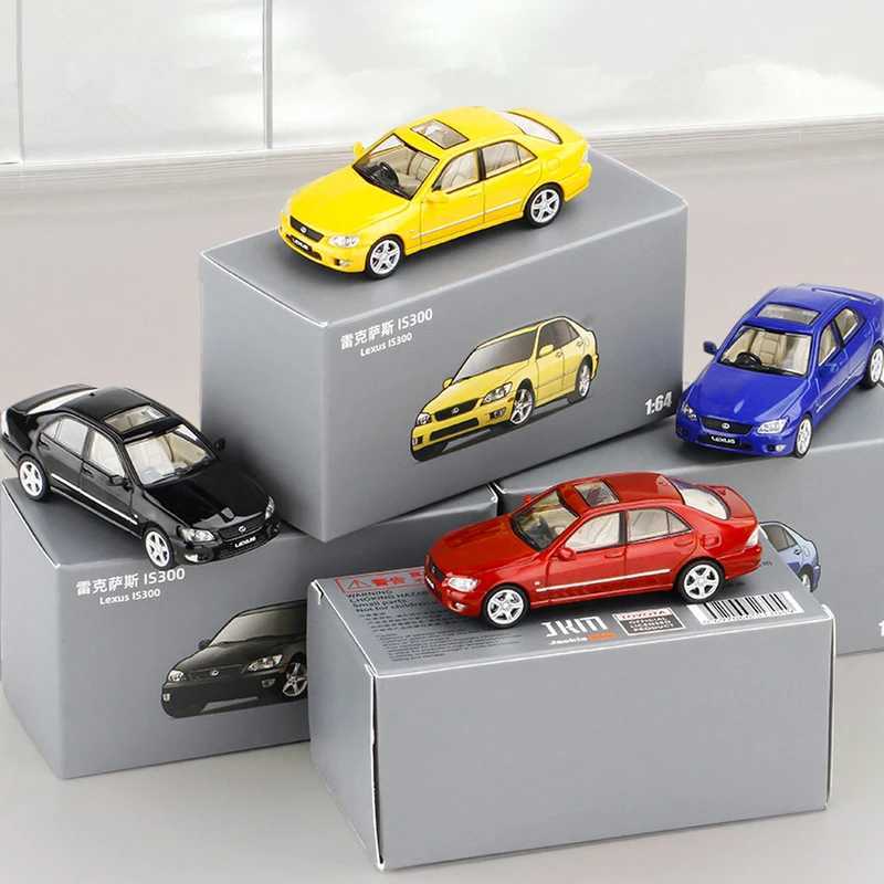 Diecast Model Cars 1 64 Lexus IS300 alloy car model die-casting metal classic car model high simulation micro scale series childrens gift CL250104