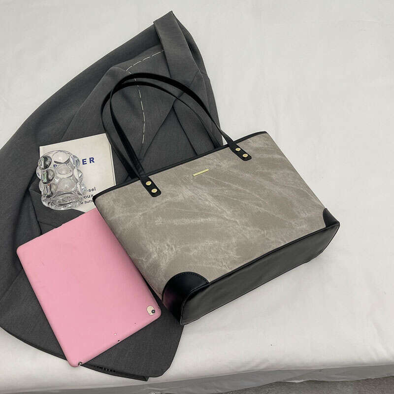 2025 new large capacity shoulder high-end women's Fashion niche leisure handbag ladies Tote bag