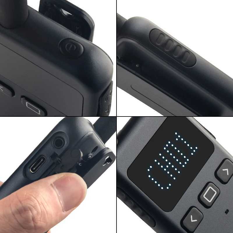 Walkie Talkie 2PCS KSUN M3 Two Way Ra Portable Ras Cunicador Transceiver Mini Talkie Walkie Interc Ra Station Z250103