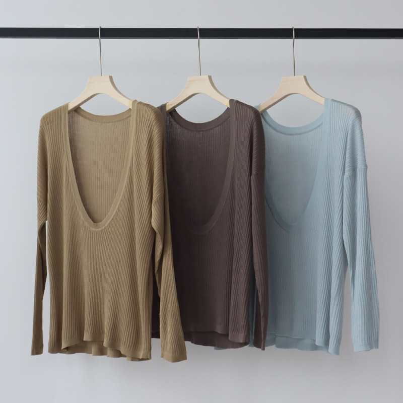 ltx19 luxury hidden link 5A masrter quality Versatile Feminine Layering Piece: Lightweight Mixed Fabric Pullover Jacket Suitable for Multiple Outfits