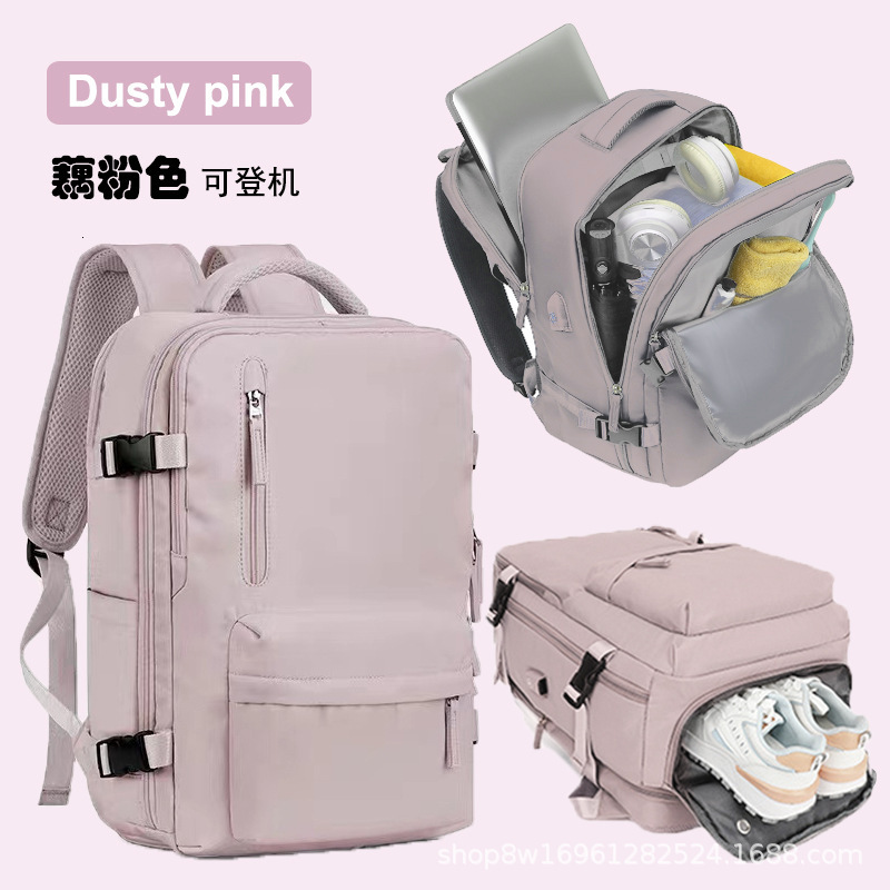 Women's Travel Backpack, Large Capacity Outdoor Hiking Backpack Middle School Students, Waterproof Computer Bag For Business Trips