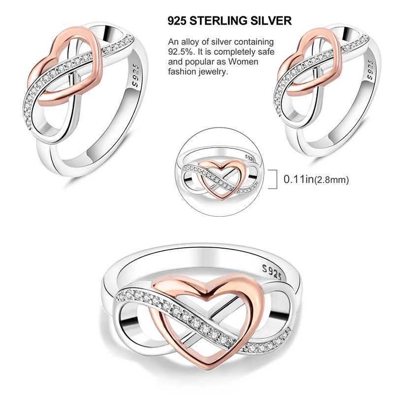 2023 New Rings For Women 100% 925 Sterling Silver Star Moon Colorful Zircon Rings Fine Wedding Engagement Birtay Jewelry GiftsXJ250104