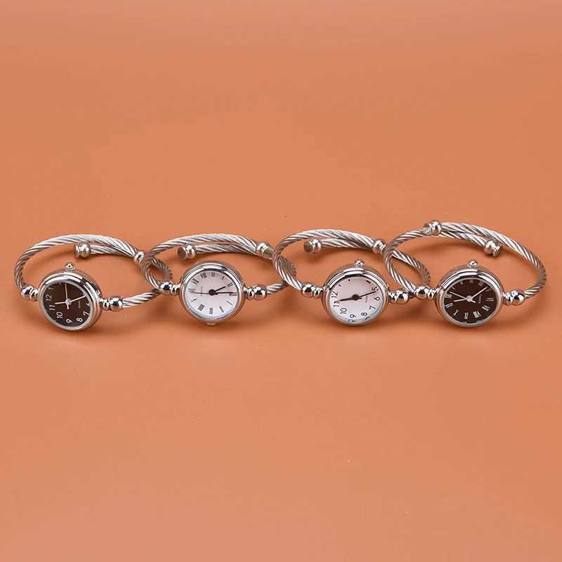 1 silver bracelet womens fashion bracelet quartz student W250104