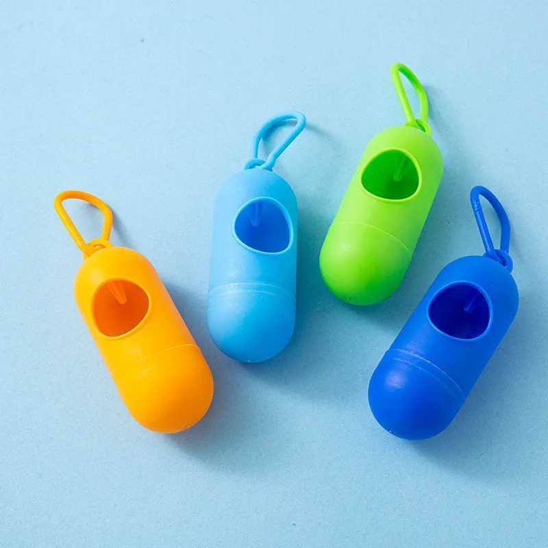 Dog Products Practical Pet Dog Poop Bag Dispenser Waste Garbage Holder Dispensers Pets Dogs Trash Cleaning SuppliesXJ250104