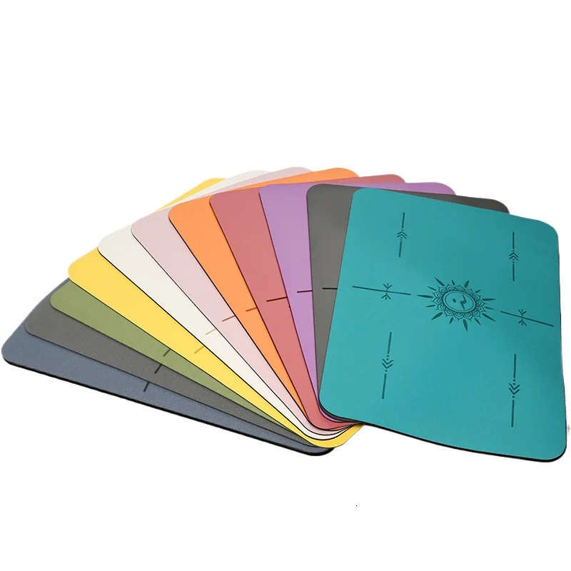 Mini Flat Support Mat Non-slip Polyurethane Rubber Yoga Mat 40 X 60CM Inverted Balance Knee Fitness Mat Thickness 5mm 250102