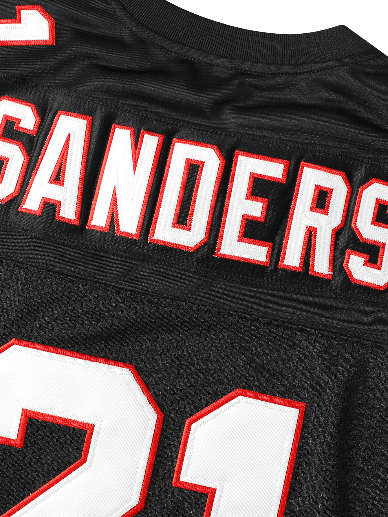 Custom Football Jersey 18 Cousins 7 Vick 21 Sanders Men Women Youth Any Name Number Embroidered Letter Number Design Polyester