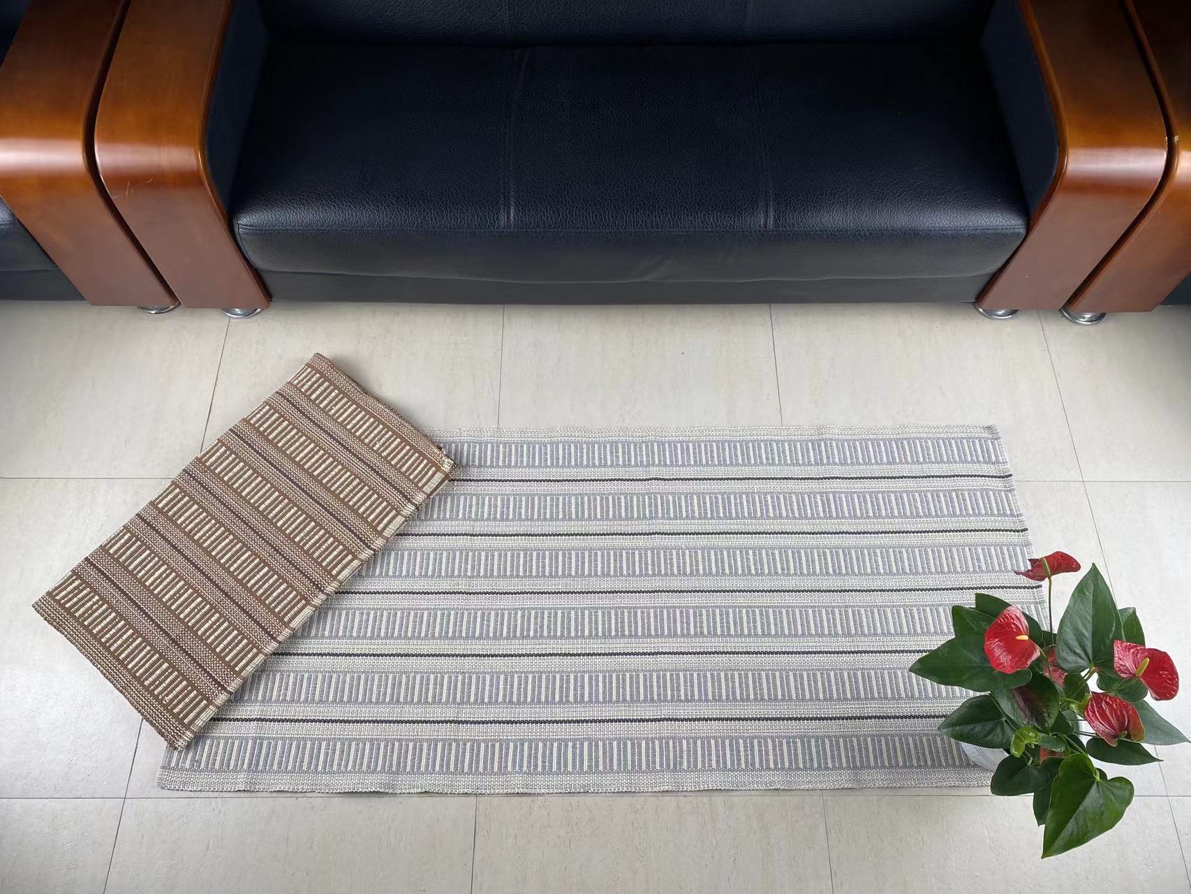 Durable Handcrafted Cotton Rugs Weather-Proof Finishing for Modern Interiors