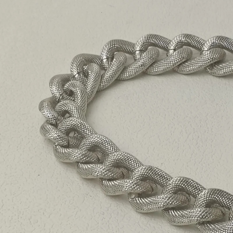 Original Exaggerated Type Cuban Pants Chain Heavy Metal Mens Locomotive Chain Ones Waist Punk Hip Hop Accessories250103