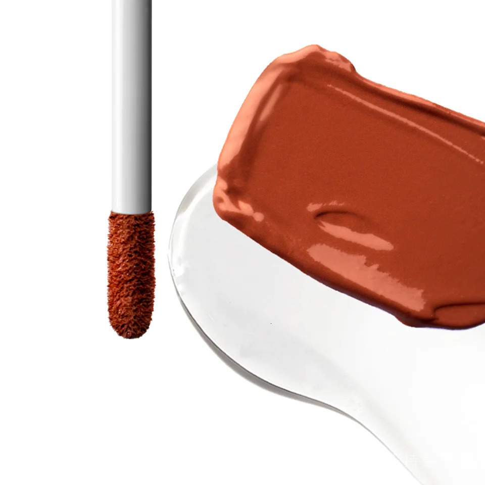 Double headed lip gloss 6 colors Matte Lipstick Waterproof Makeup Cosmetics Lip Balm Nude Lipstick Korean cosmetic 250103