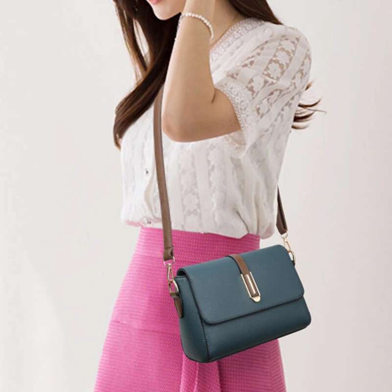 New Women s Fashion Crossbody Bag PU Leather Crossbody Bag Designer Multi functional Shoulder Bag Women s Bag Small Handbag bag