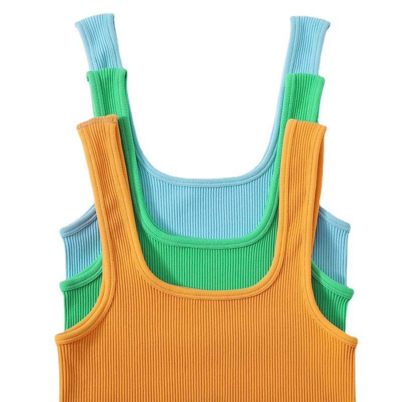 Women Tank Tops Streetwear Push Up Cropped Top For Female Padless Bralette Sexy Backless Gerie Fashion Solid Camisole Girl