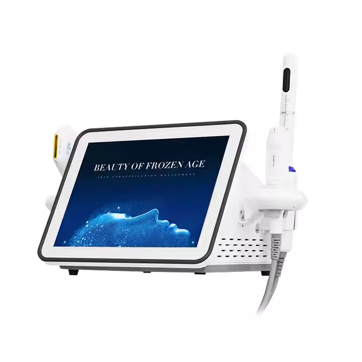 High Quality Portable 3 In 1 Hifu 4d 7d 9d 12d Facial Y Corporal Vmax Hifu Smas Face Lifting Body Slimming Machine