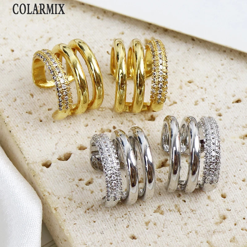 10 Pairs Ear Cuff earrings Cute Clip Earrings Female Buckle Ear Cuff No Piercings Cartilage Ear for Women 30072 250103