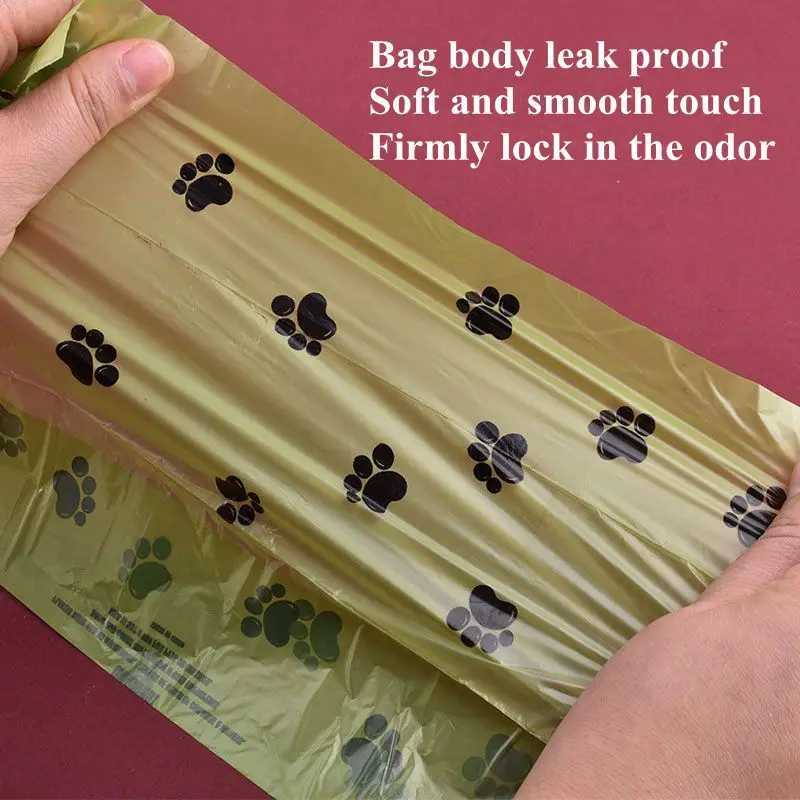 Pet Biodegradable Trash Bag 36-42 Rolls Dog Poop Bags Bulk cented Poo Bag Degradable Cat Waste Bags Dog Poop DispenserXJ250104