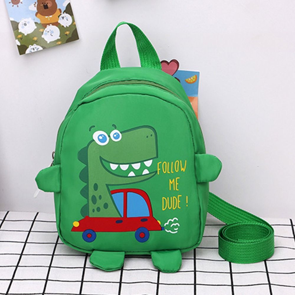 PT015,Anti-Lost Backpacks Kindergarten Schoolbag Toddler Rucksack Cartoon Dinosaur Baby Children Boys Girls School Bags