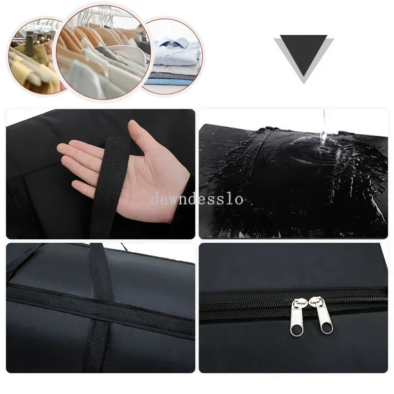 Large Waterproof Moving Luggage Bags Laundry Shopping Bag Foldable Travel Capacity Quilt Organizer 241226