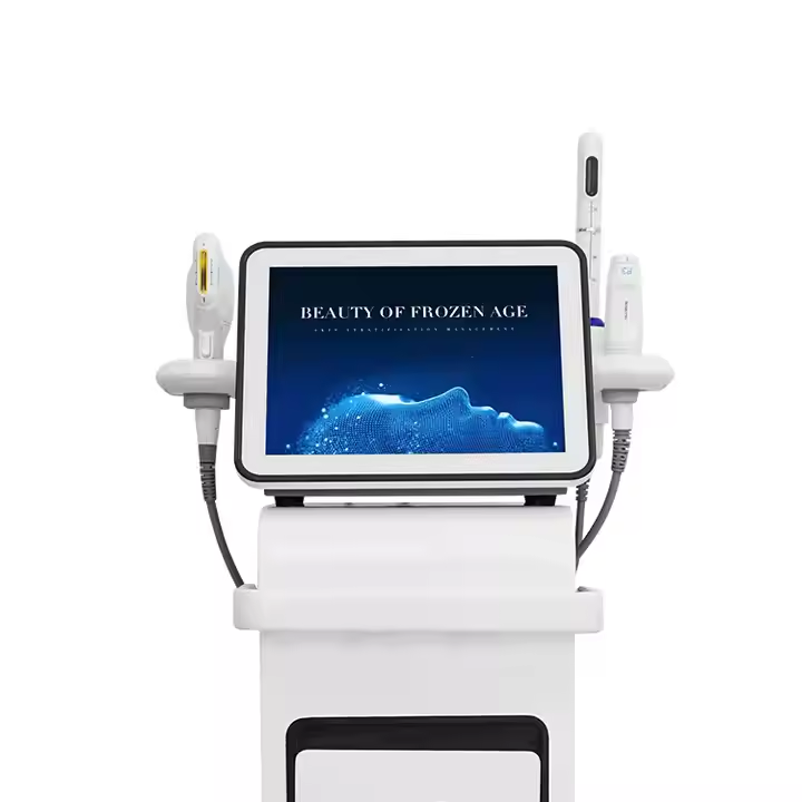 High Quality Portable 3 In 1 Hifu 4d 7d 9d 12d Facial Y Corporal Vmax Hifu Smas Face Lifting Body Slimming Machine