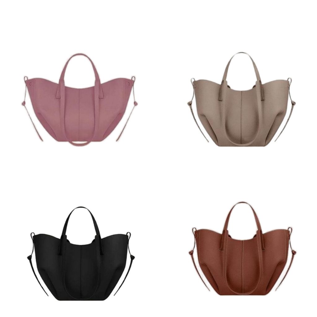 Luxury Designer Bag Cyme Bag Tote Bag Half Moon Bag Smooth Leather Shoulder Bag Tote Underarm Bag Fashion Women Cross Body Bag Mini Purse Textured Leather Hobo Bags