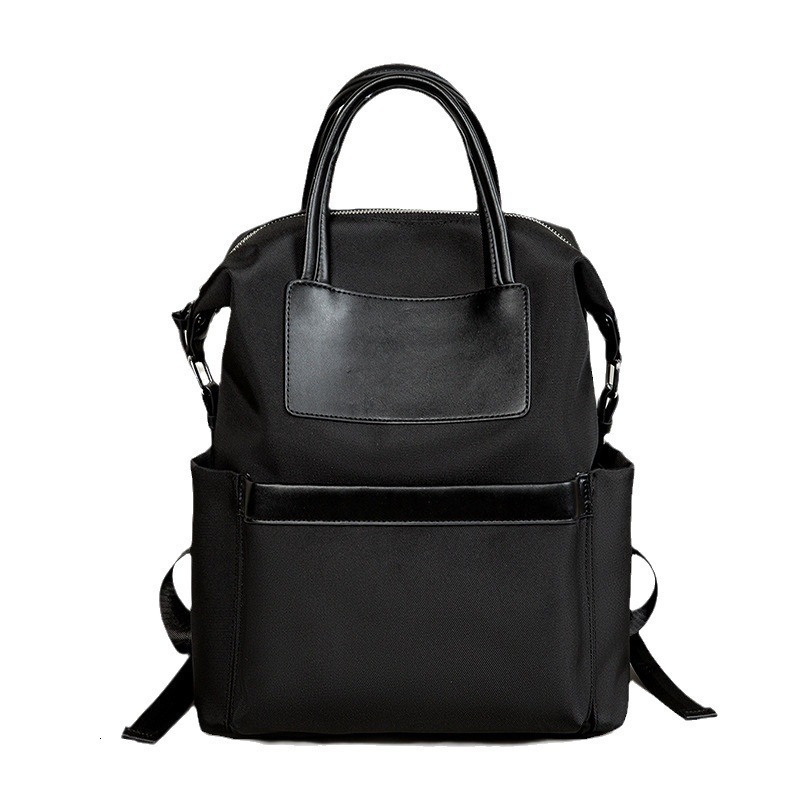Nylon Oxford Cloth Backpack For Women, Lightweight Large Capacity Computer Bag, Simple And Versatile, Casual Outdoor Universal Travel Bag