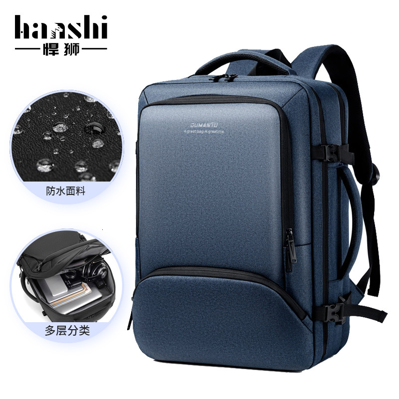 Men's Business Waterproof Large Capacity Fashionable Travel Premium Commuter Backpack Computer Bag