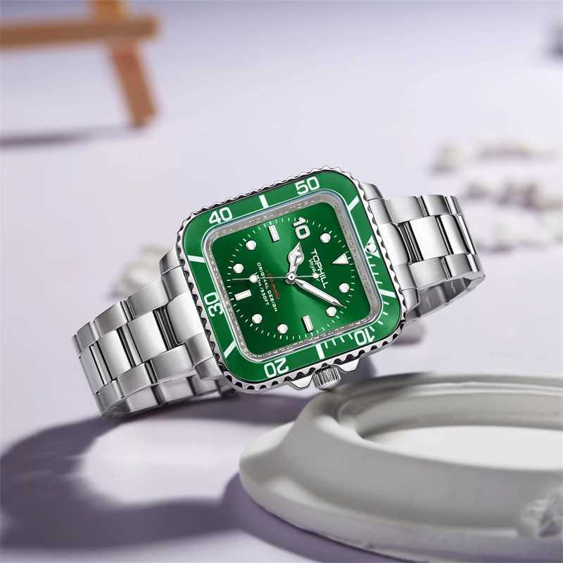Tophill Womens Automatic Ment Spray Glass Waterproof Multi functional Design Luminous W250104