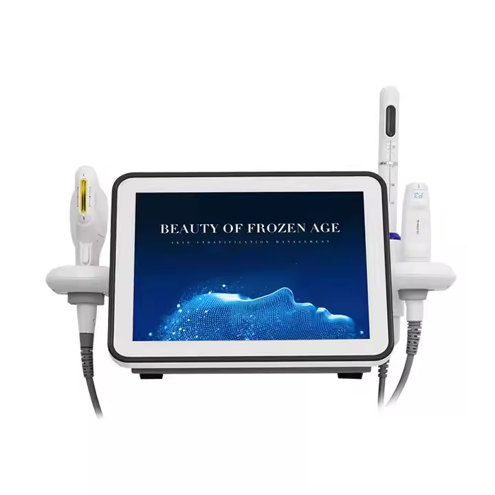 High Quality Portable 3 In 1 Hifu 4d 7d 9d 12d Facial Y Corporal Vmax Hifu Smas Face Lifting Body Slimming Machine