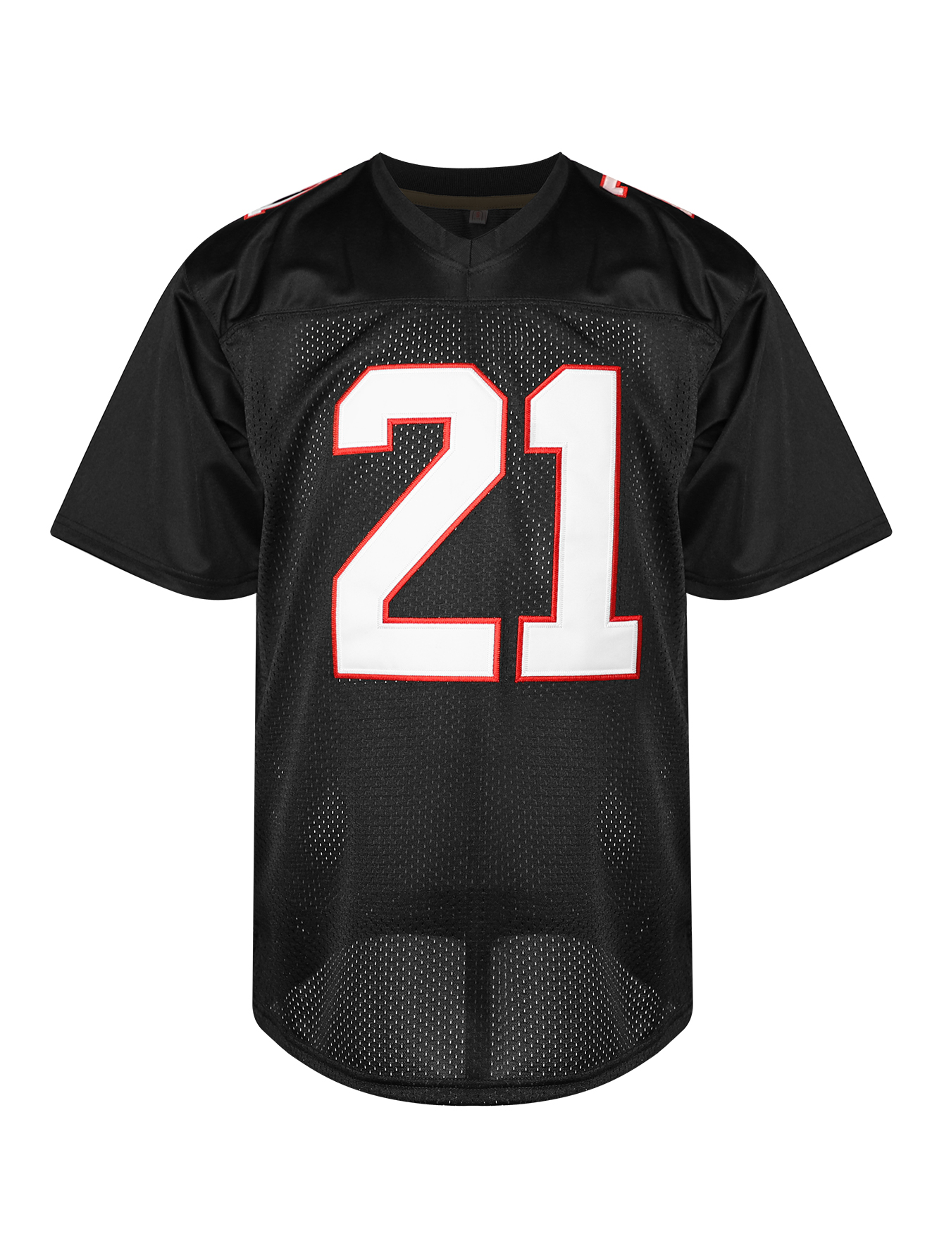 Custom Football Jersey 18 Cousins 7 Vick 21 Sanders Men Women Youth Any Name Number Embroidered Letter Number Design Polyester