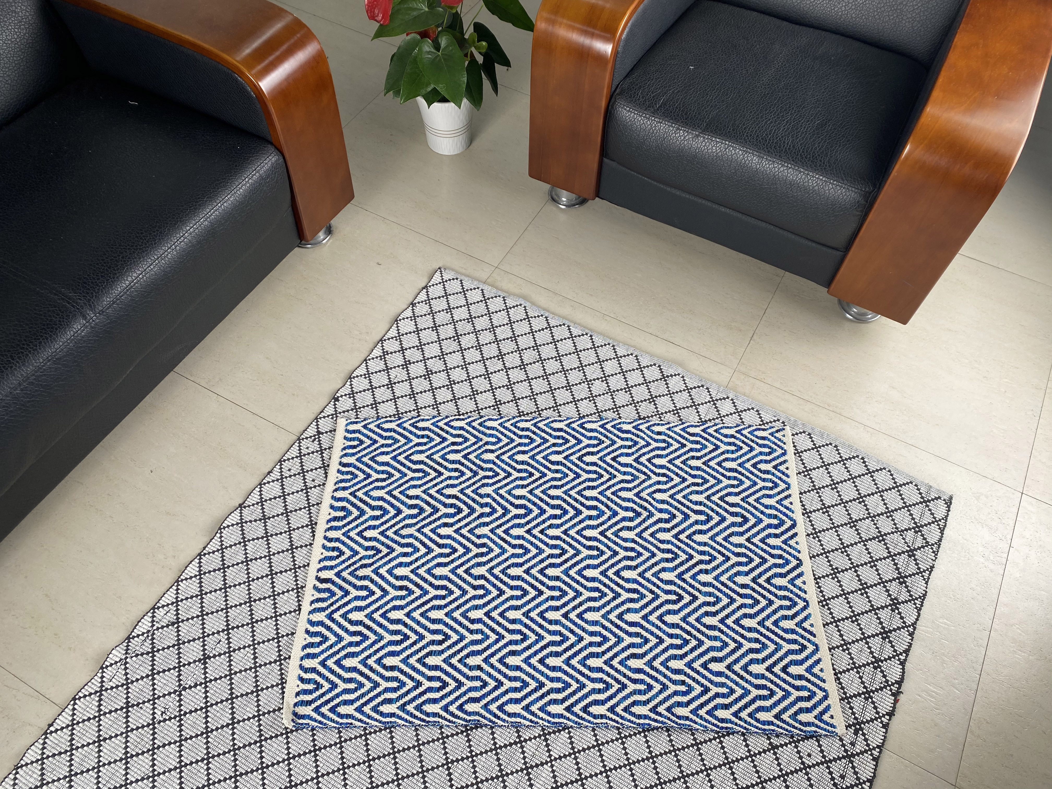 Handcrafted Premium Cotton Rugs Available in Various Styles for Any Space